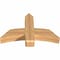 Ekena Millwork Bellingham Timber Gable Bracket, Western Red Cedar, 36"W x 23"H x 5 1/2"D x 5 1/2"F, 15/12 Pitch GBW036X23X0606BEL00SWR - alternate 4
